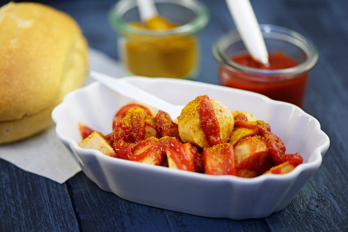 Auswahl links: Currywurst